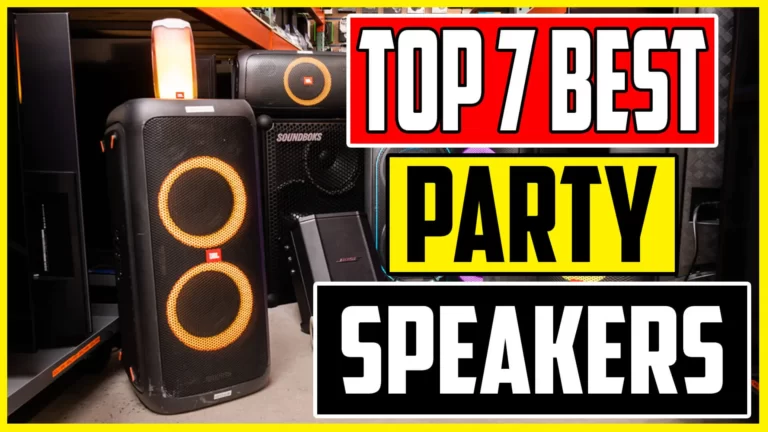 Top 7 Best Party Speakers 2023 Review