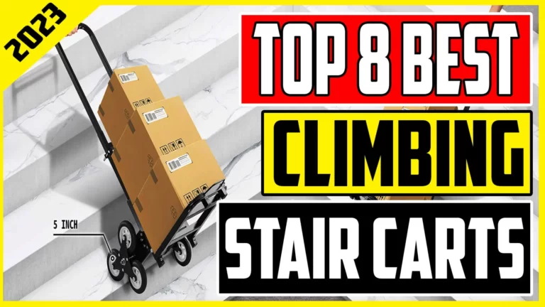 Say Goodbye to Heavy Lifting Unveiling the 8 Best Stair Climbing Carts In 2023