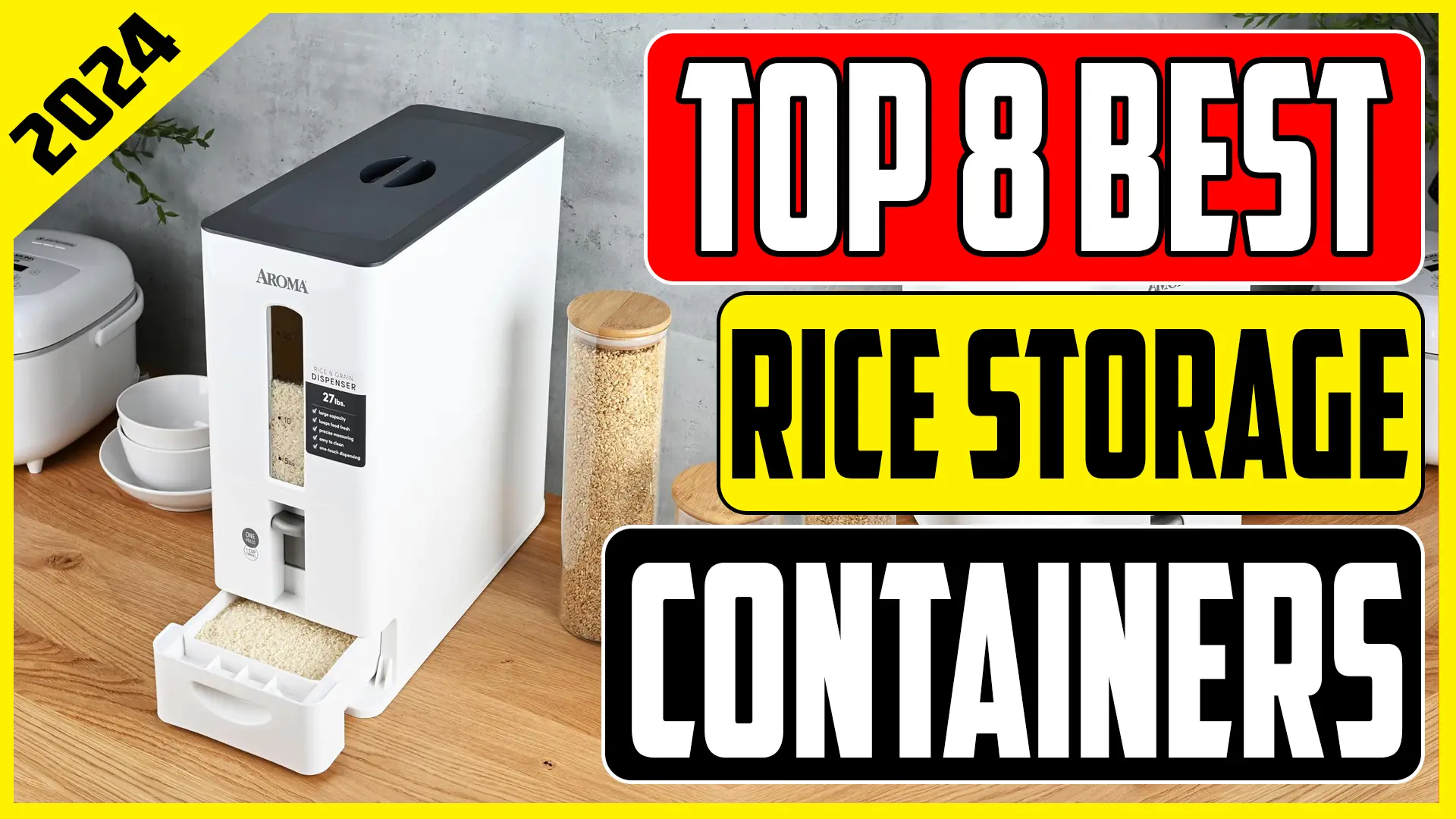 best rice storage containers 2024