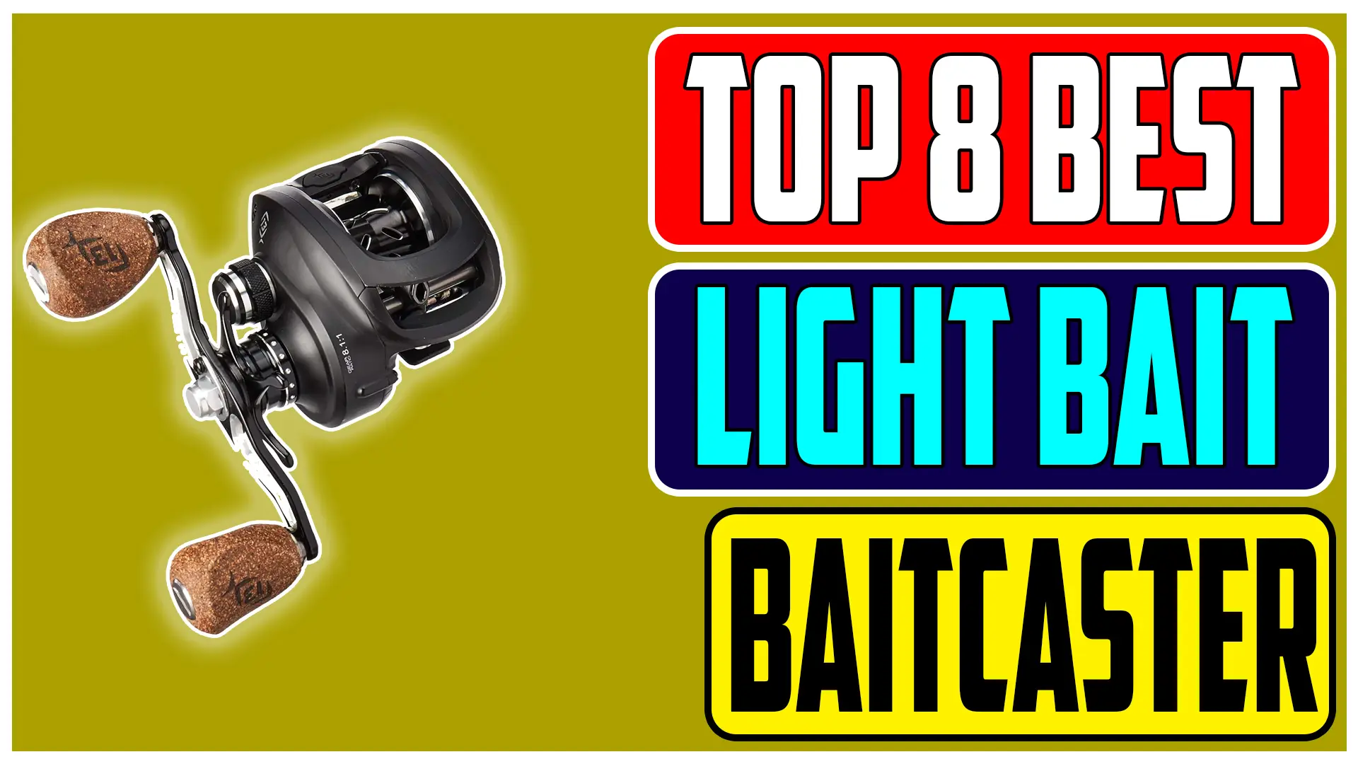Best baitcasters for light baits in 2024