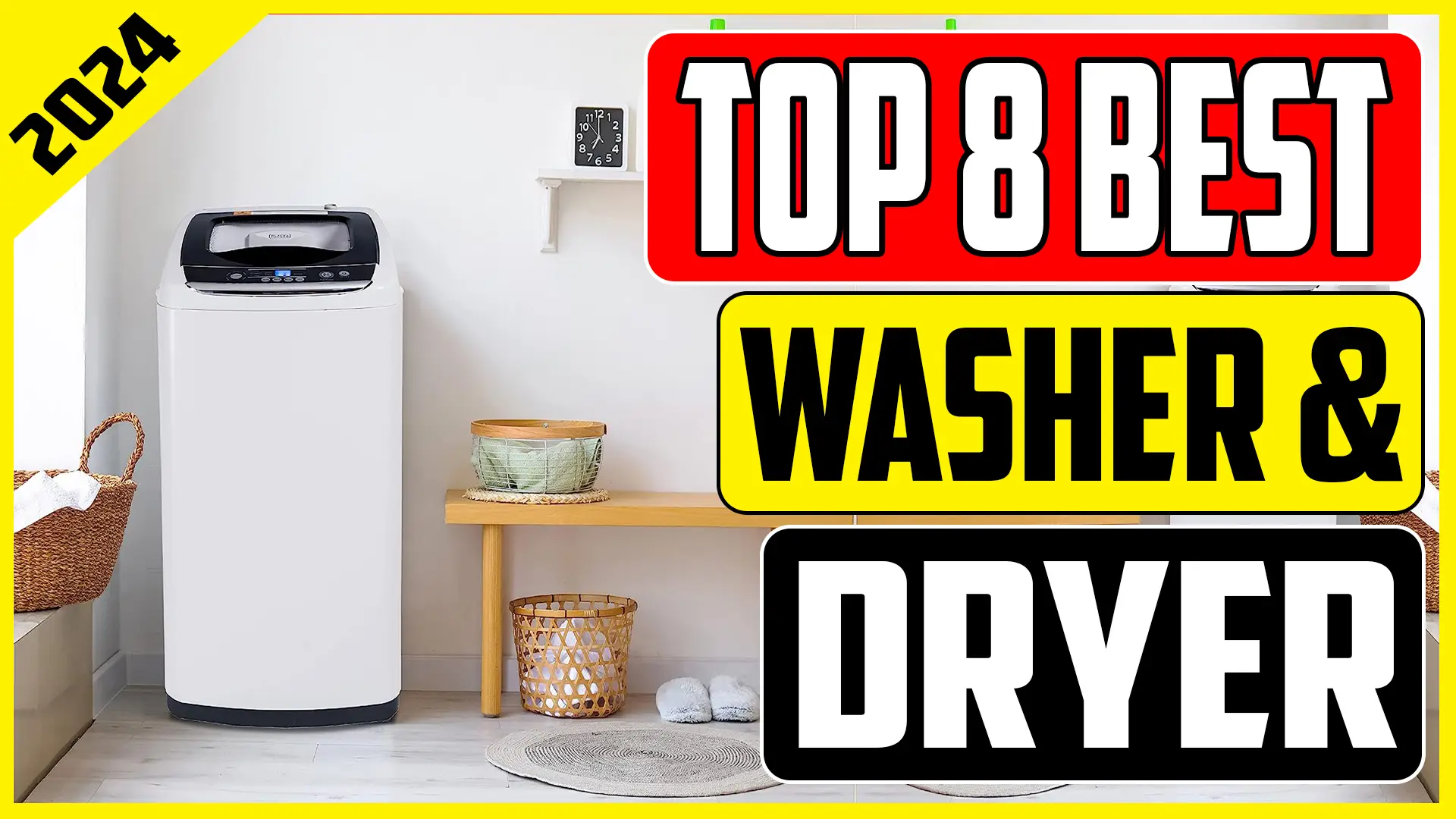 Best washer and dryer in 2024
